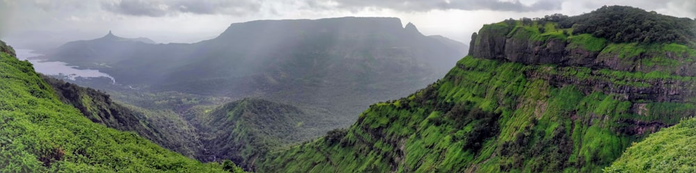 green mountain range