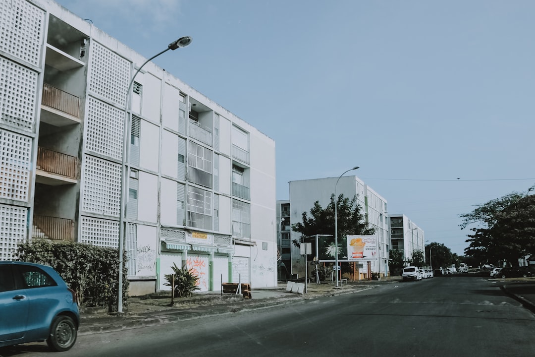 white concrete structure