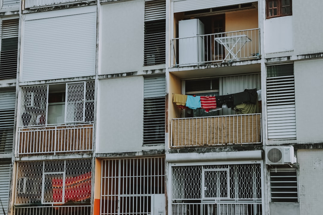 white outdoor AC unit