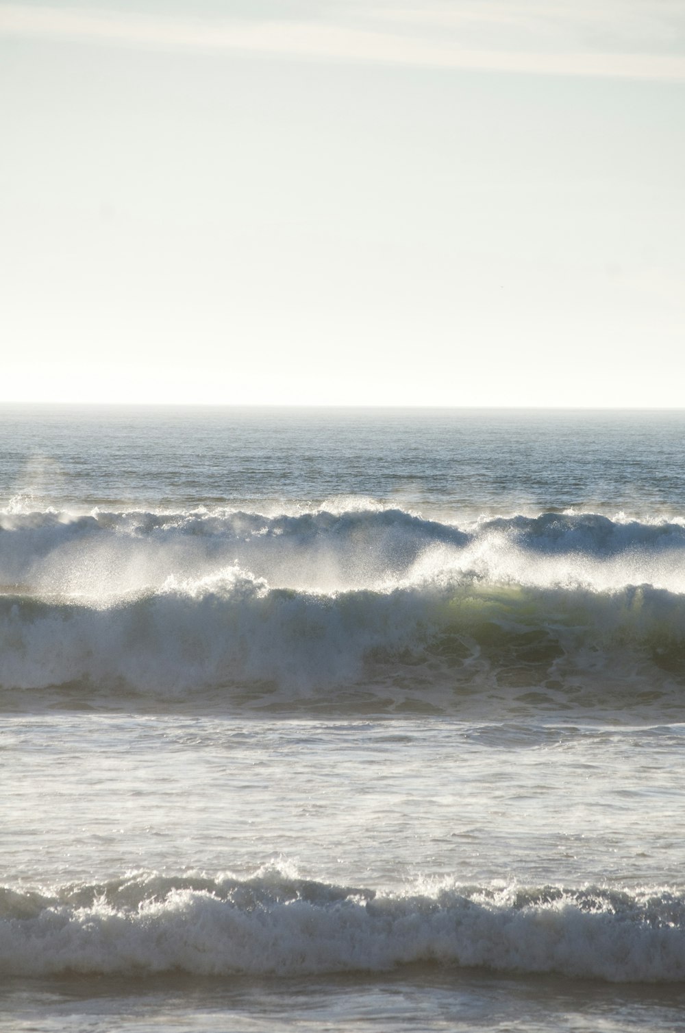 sea across horizon photo