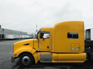 yellow truck