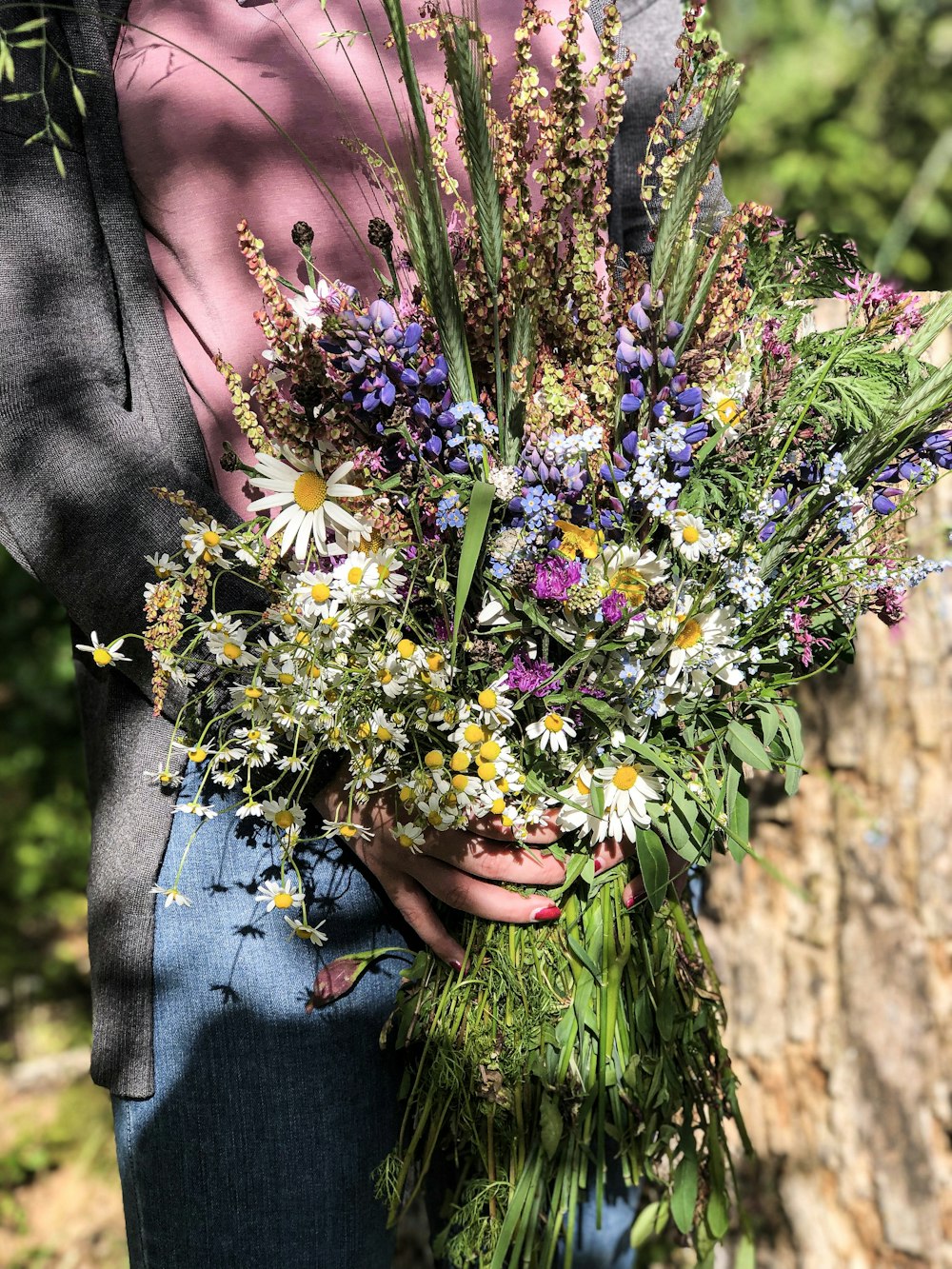 variety of flower bouquet