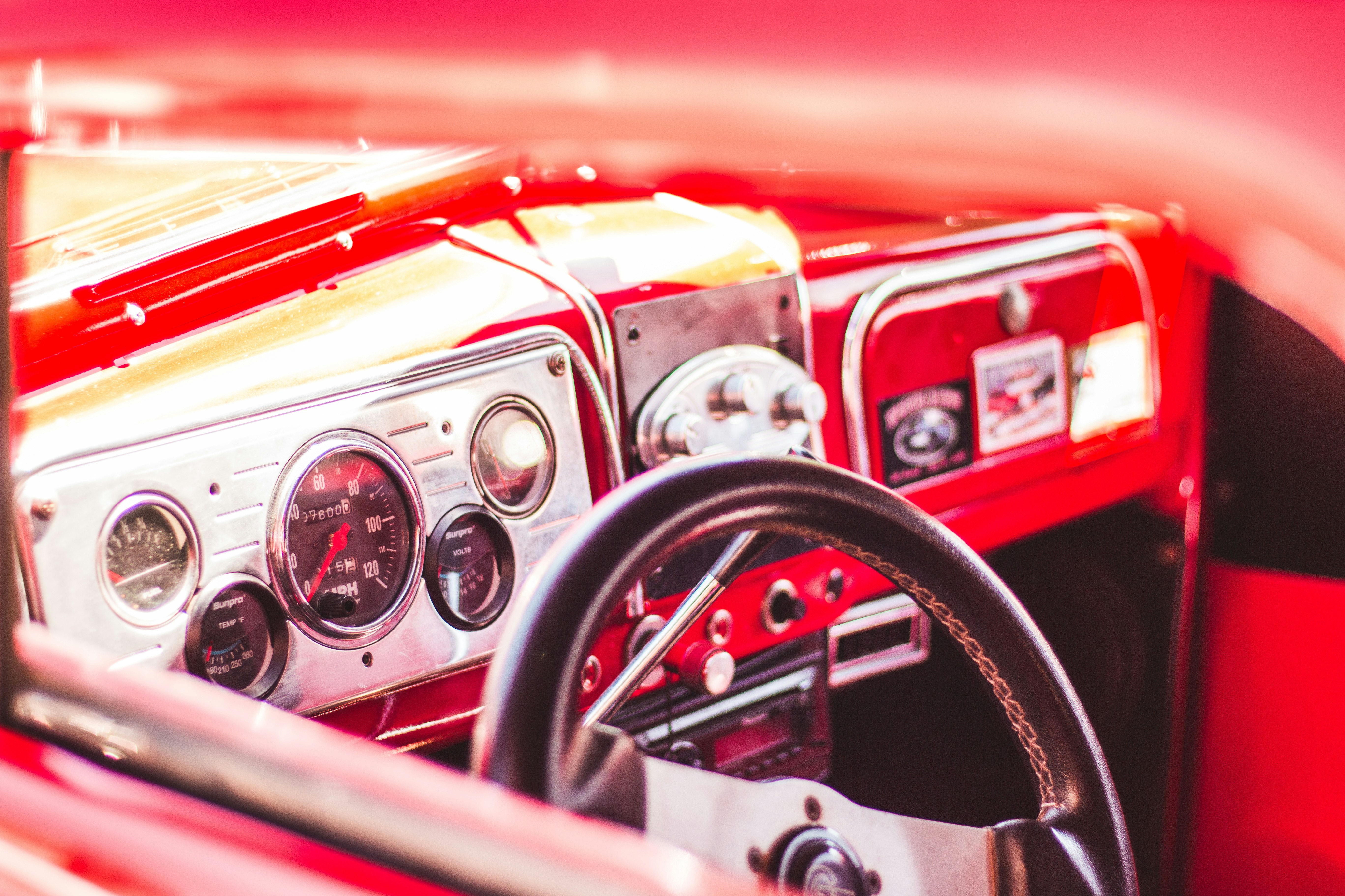 Classic car restoration work