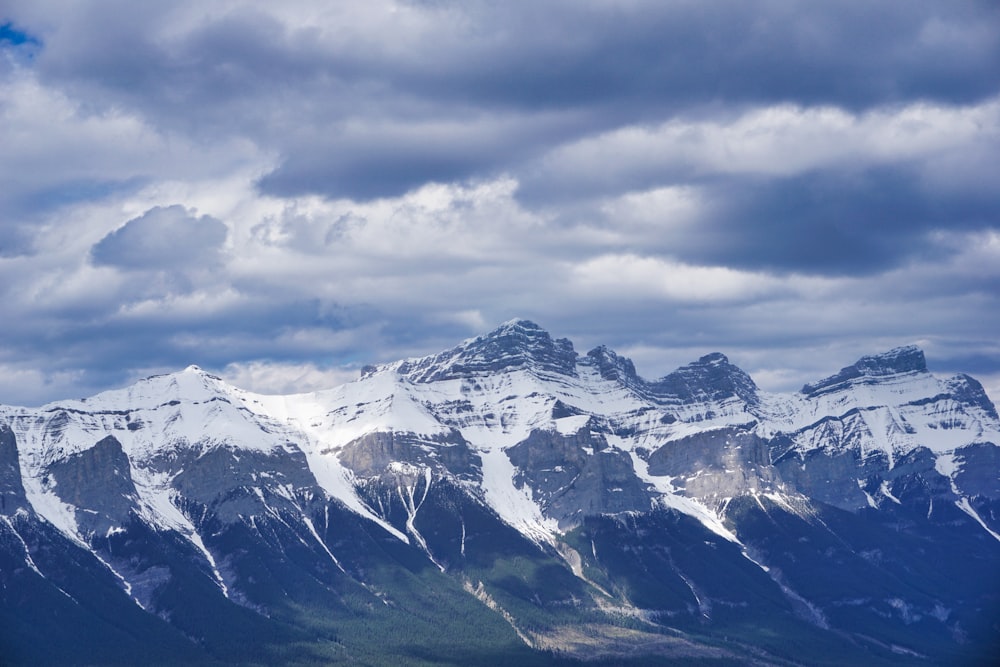 snow-covered mountain