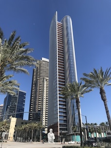white high-rise buildings
