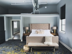 Elegant Carved Headboard