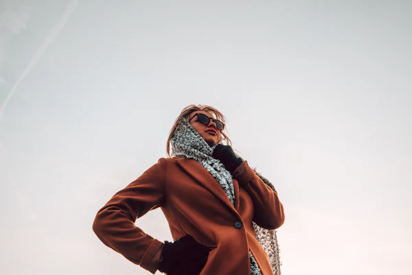 Trench classique marron