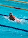woman swimming