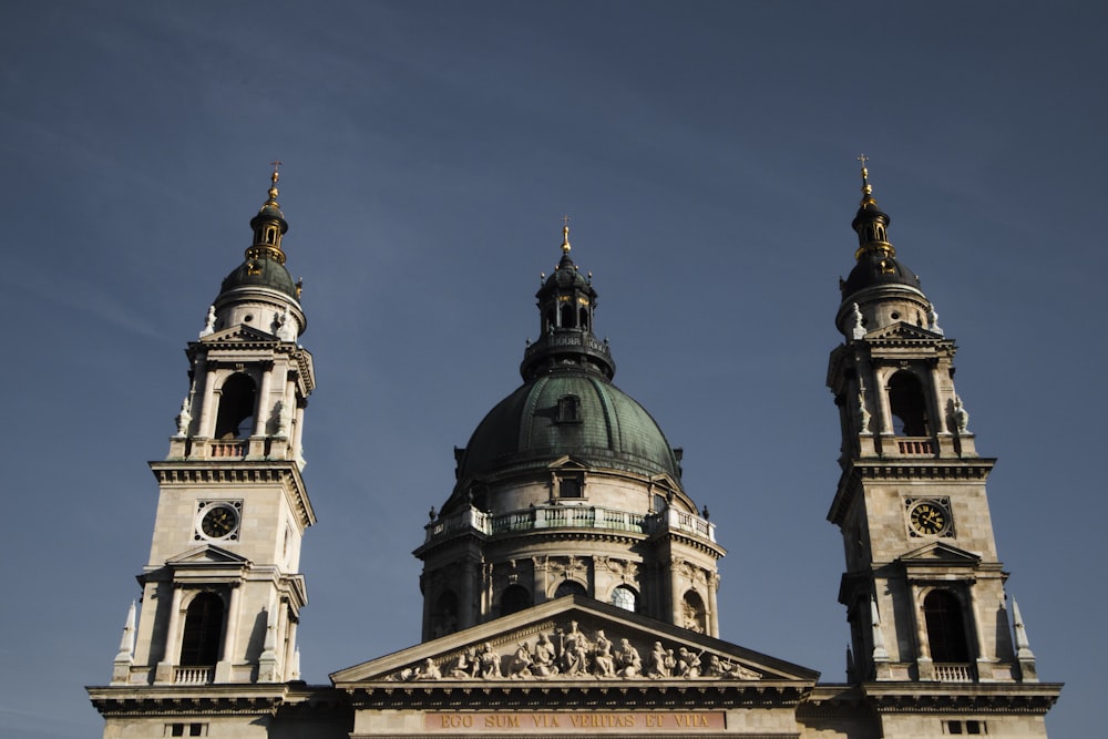 green and beige cathedral