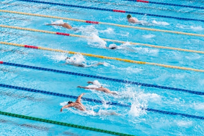 people in swimming pool