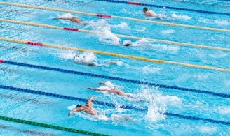 people in swimming pool