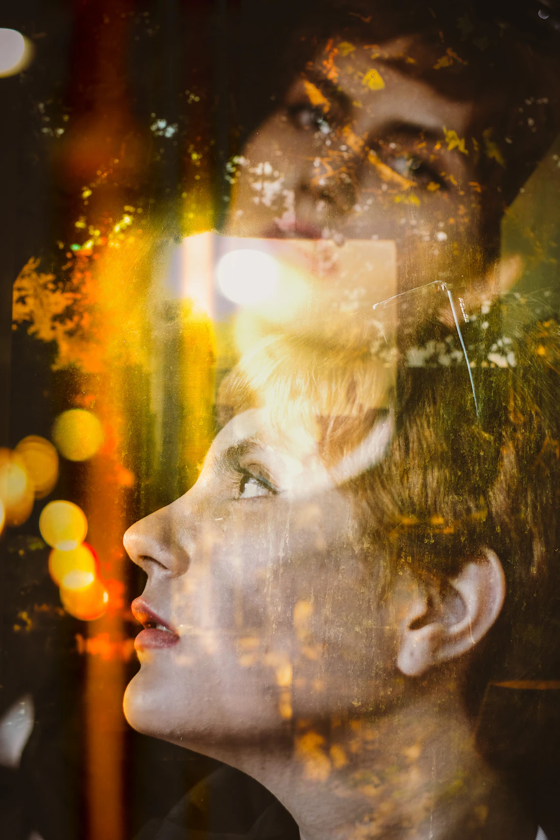 A calm, hopeful moment representing dissociation