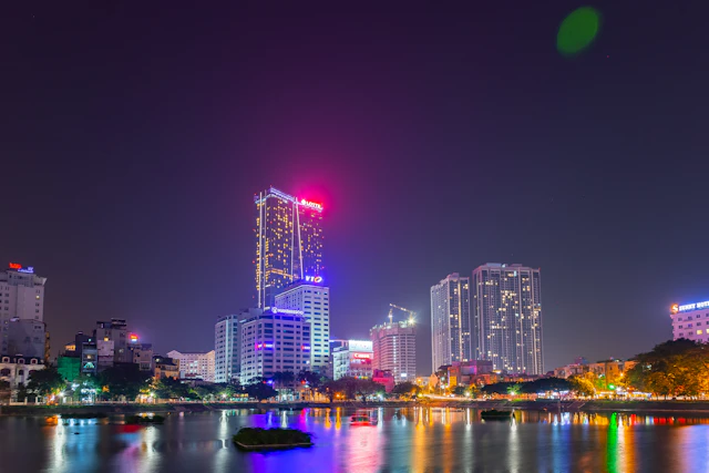 Lotte Center skyline in Hanoi