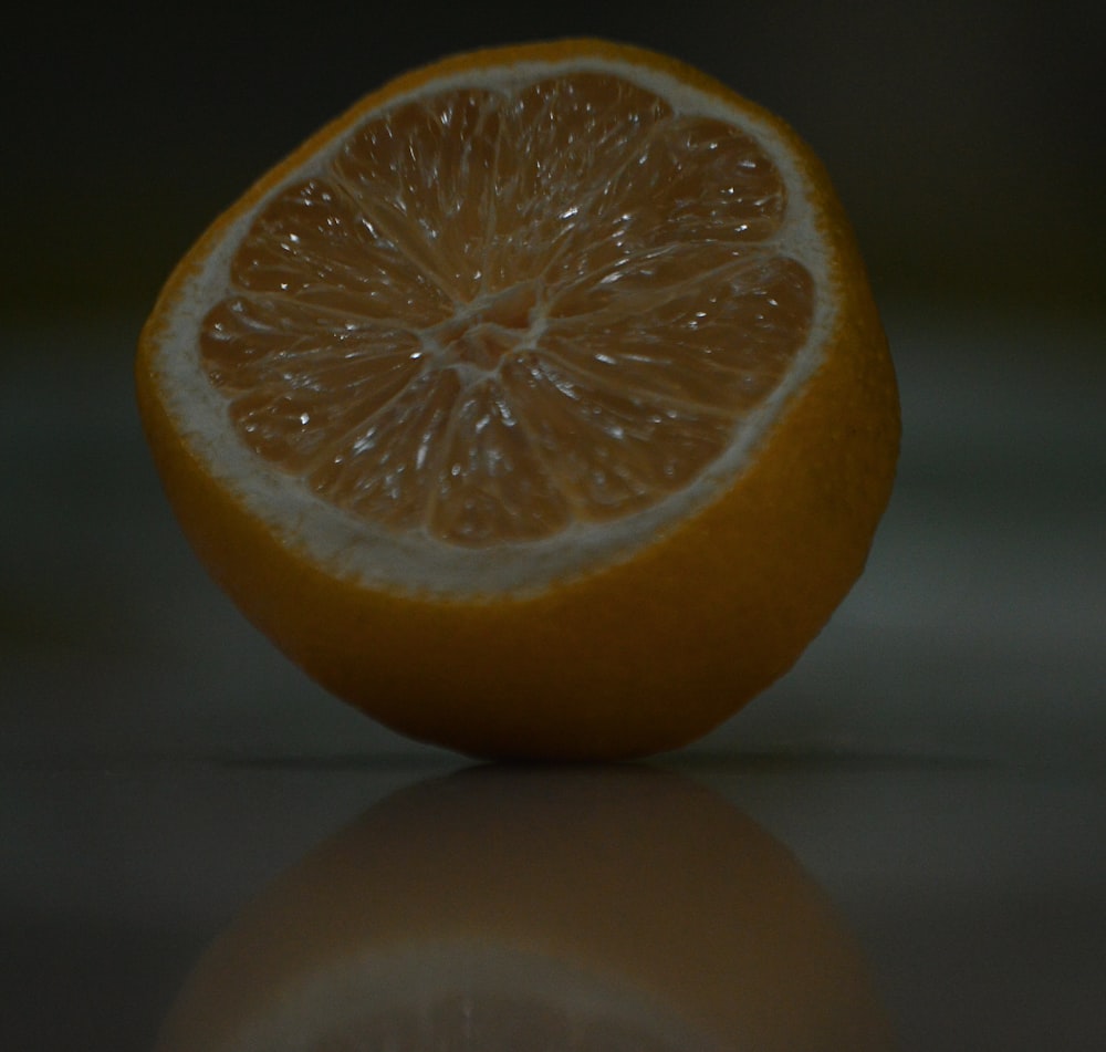 sliced orange fruit