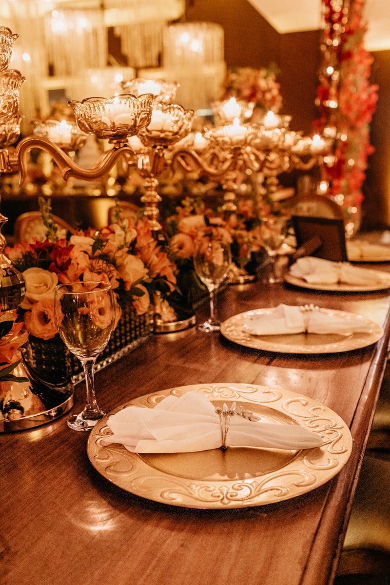 Luxe intieme verjaardagstafel