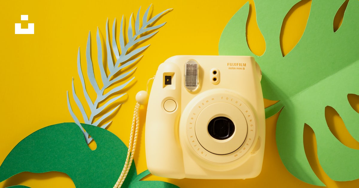 Yellow Fujifilm instant camera photo – Free Yellow Image on Unsplash