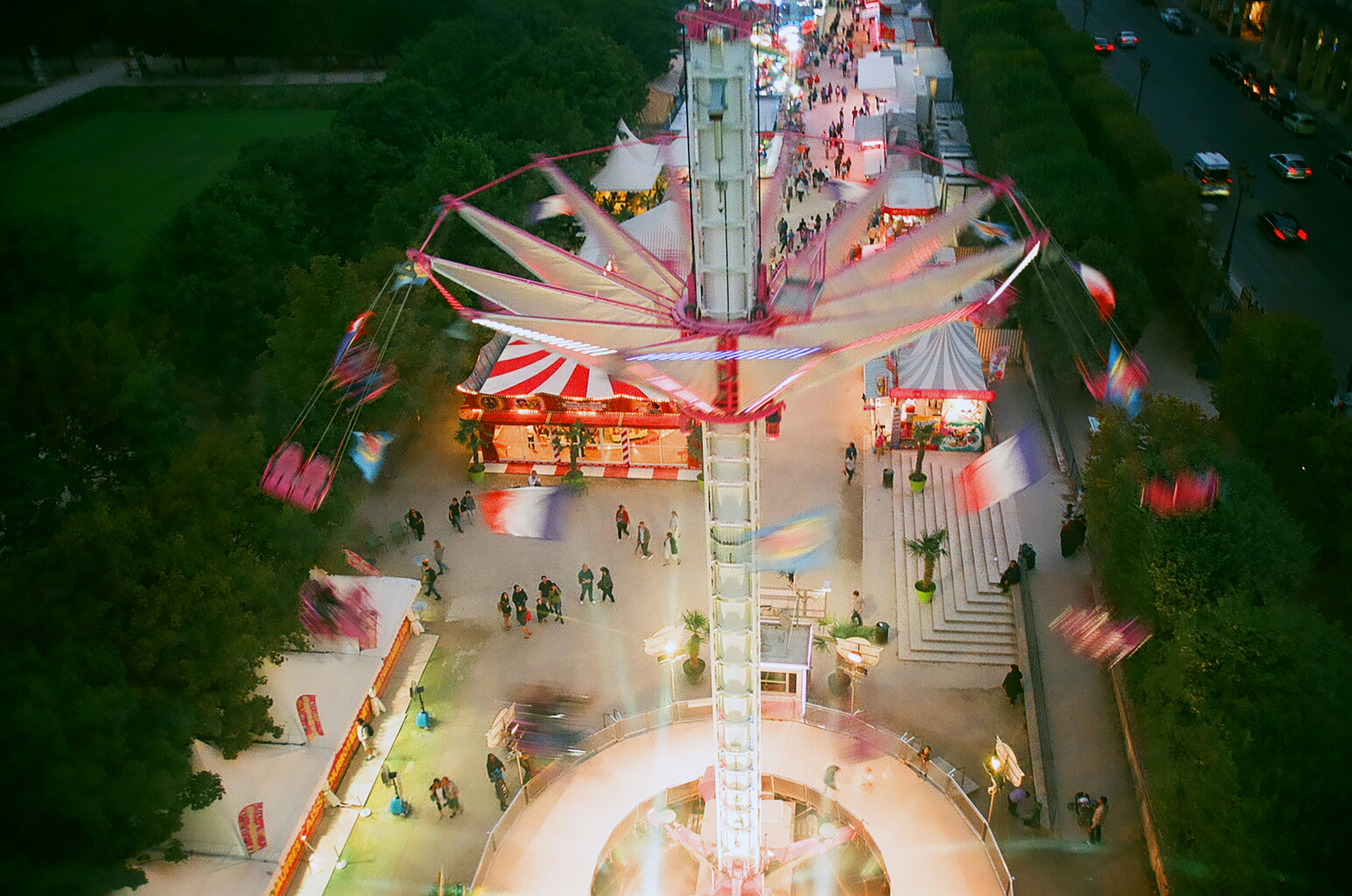 group of people near structure, 