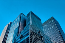 low angle view high rise buildings