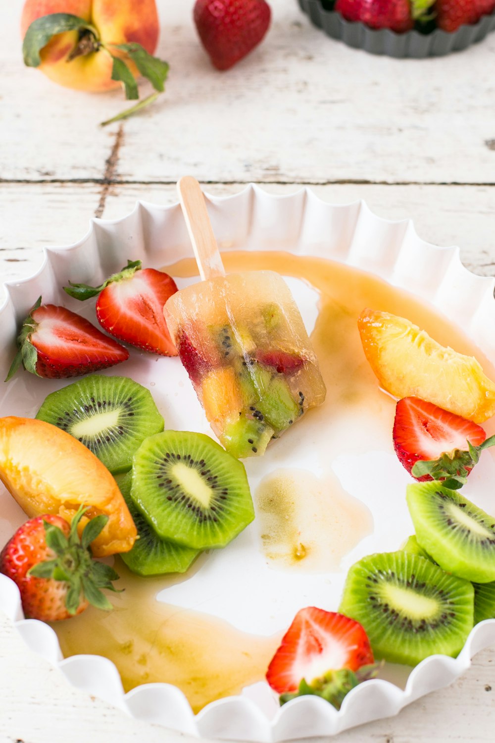 tray of fruits