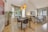 brown-and-black wooden 5-piece dining set