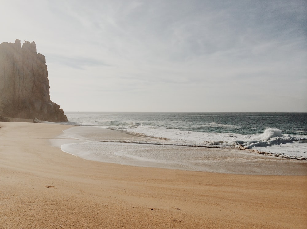 beach during day