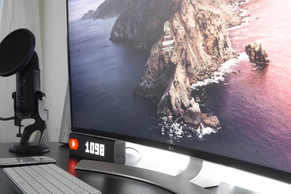 LG curved television