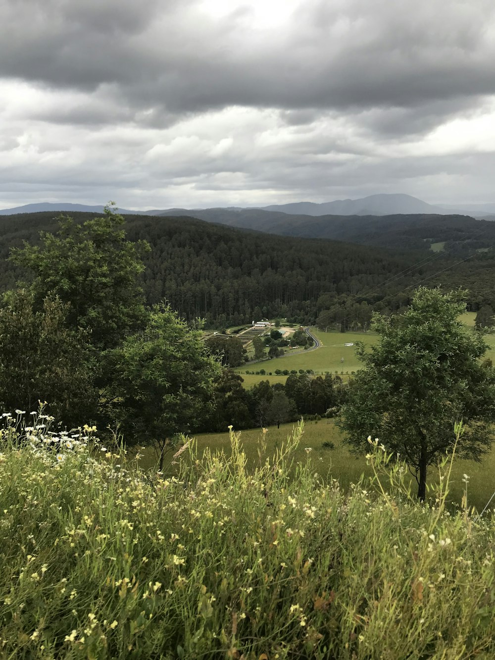 aerial photography of green mountain under cloudy sky during daytime