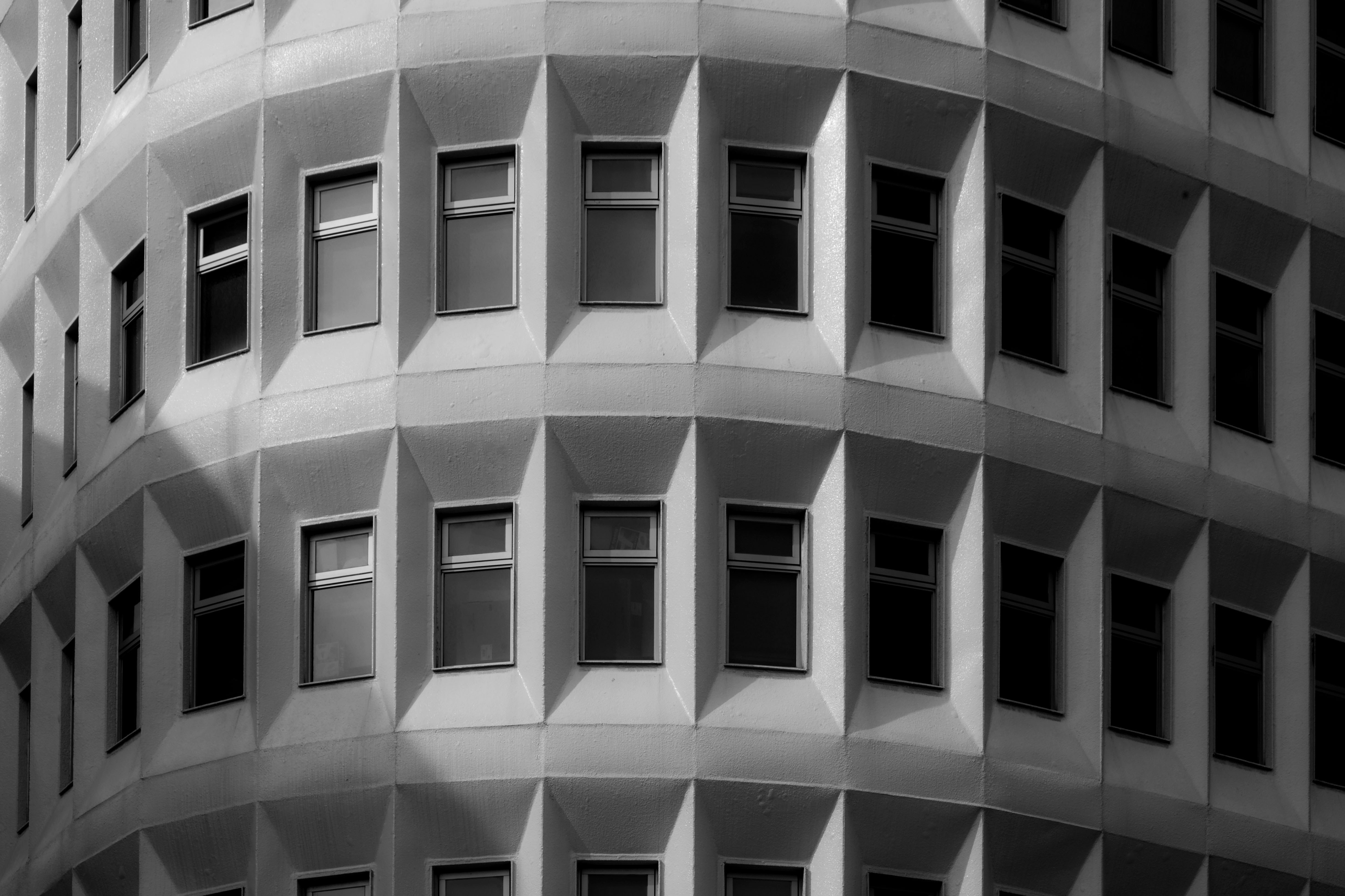 white concrete building