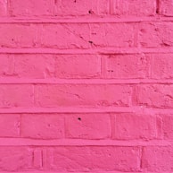 A close-up of a freshly painted wall in a vibrant color.
