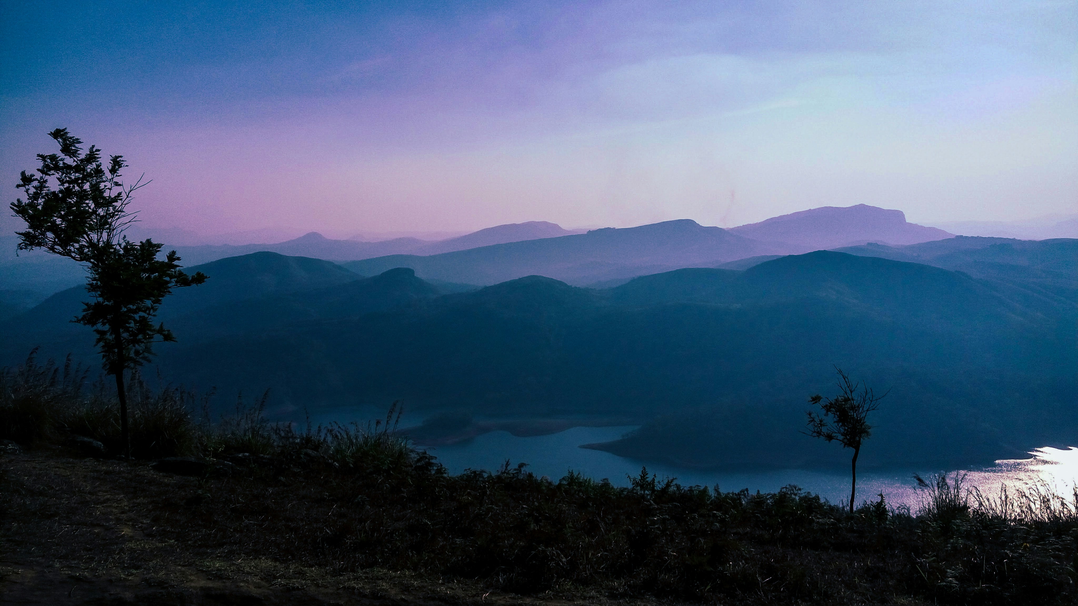 aerial photography of mountains during daytime