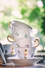 pile of ceramic cups