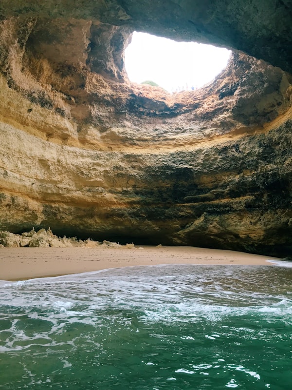 Benagil Cave interior