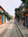 alley photography of road during daytime