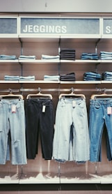 hanged jeans lot