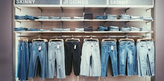 hanged jeans lot