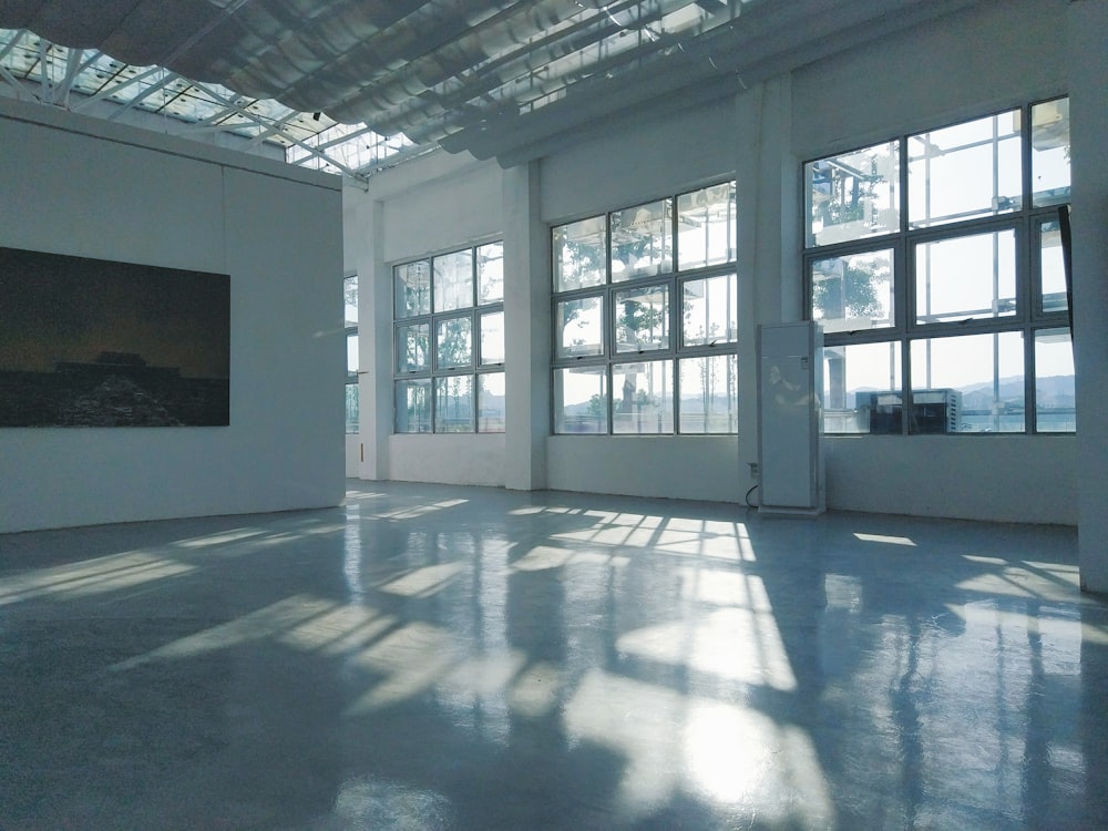 architectural photography of white house interior view