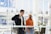 unknown persons standing indoors