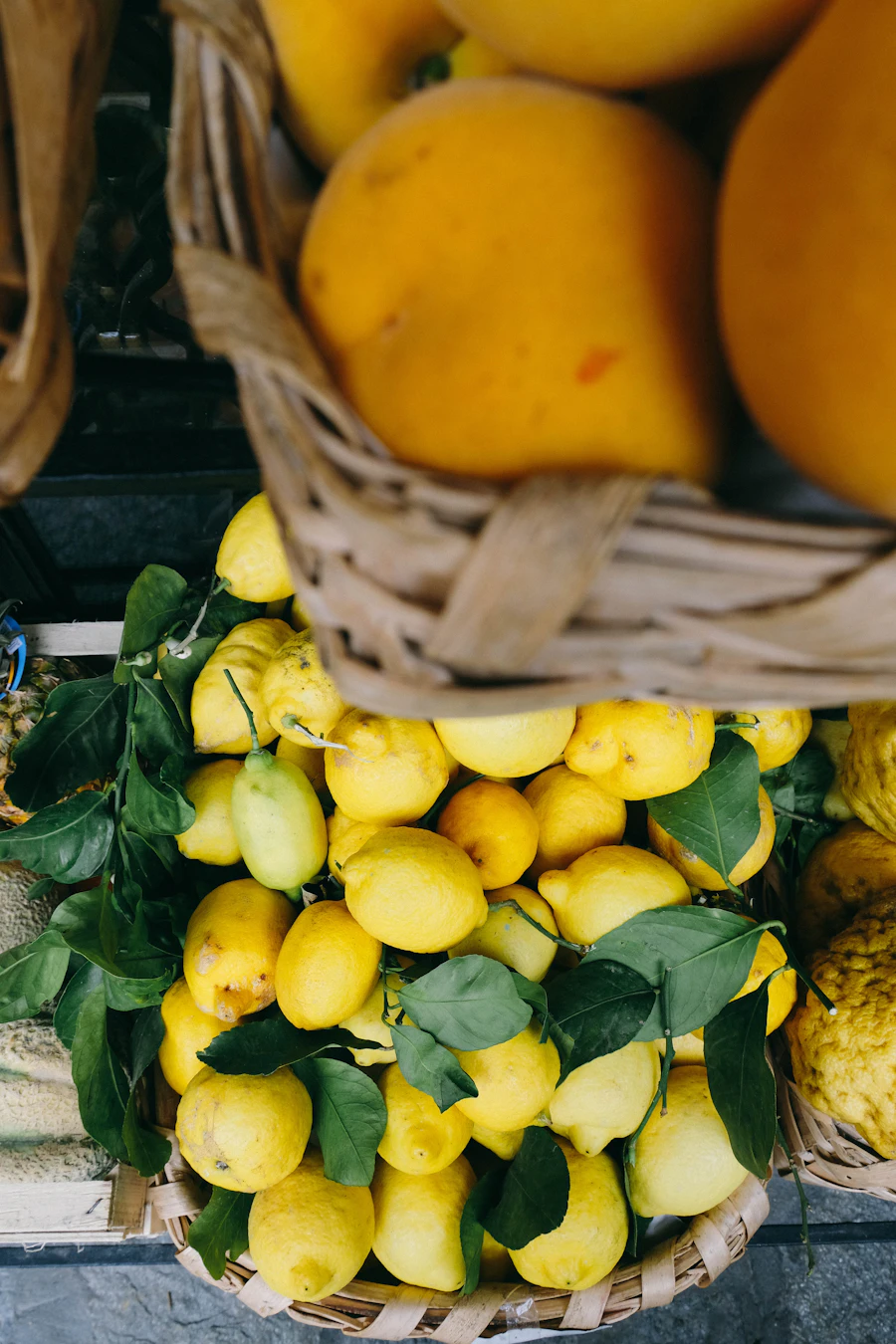 Fresh lemons