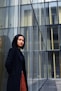 woman wearing black blazer