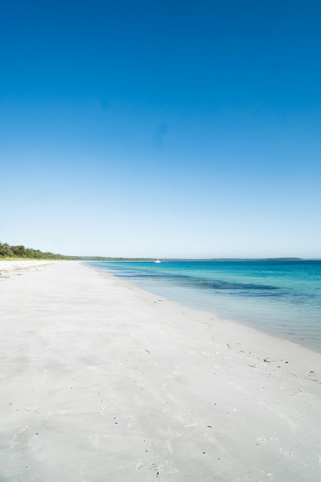 white sand beach