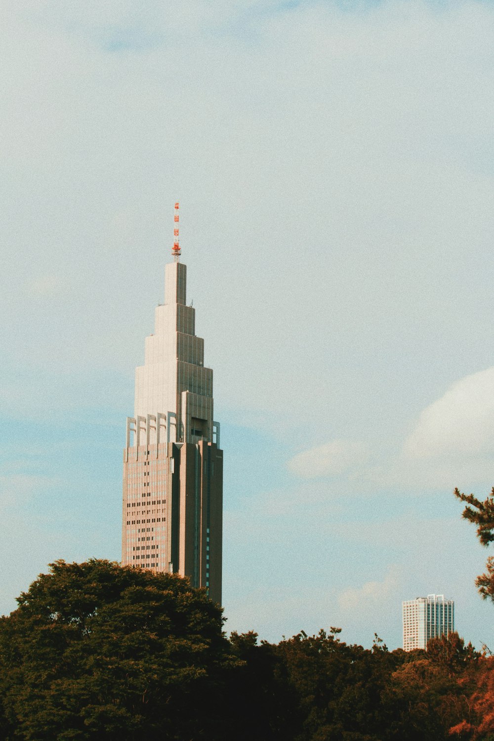 white and brown tower