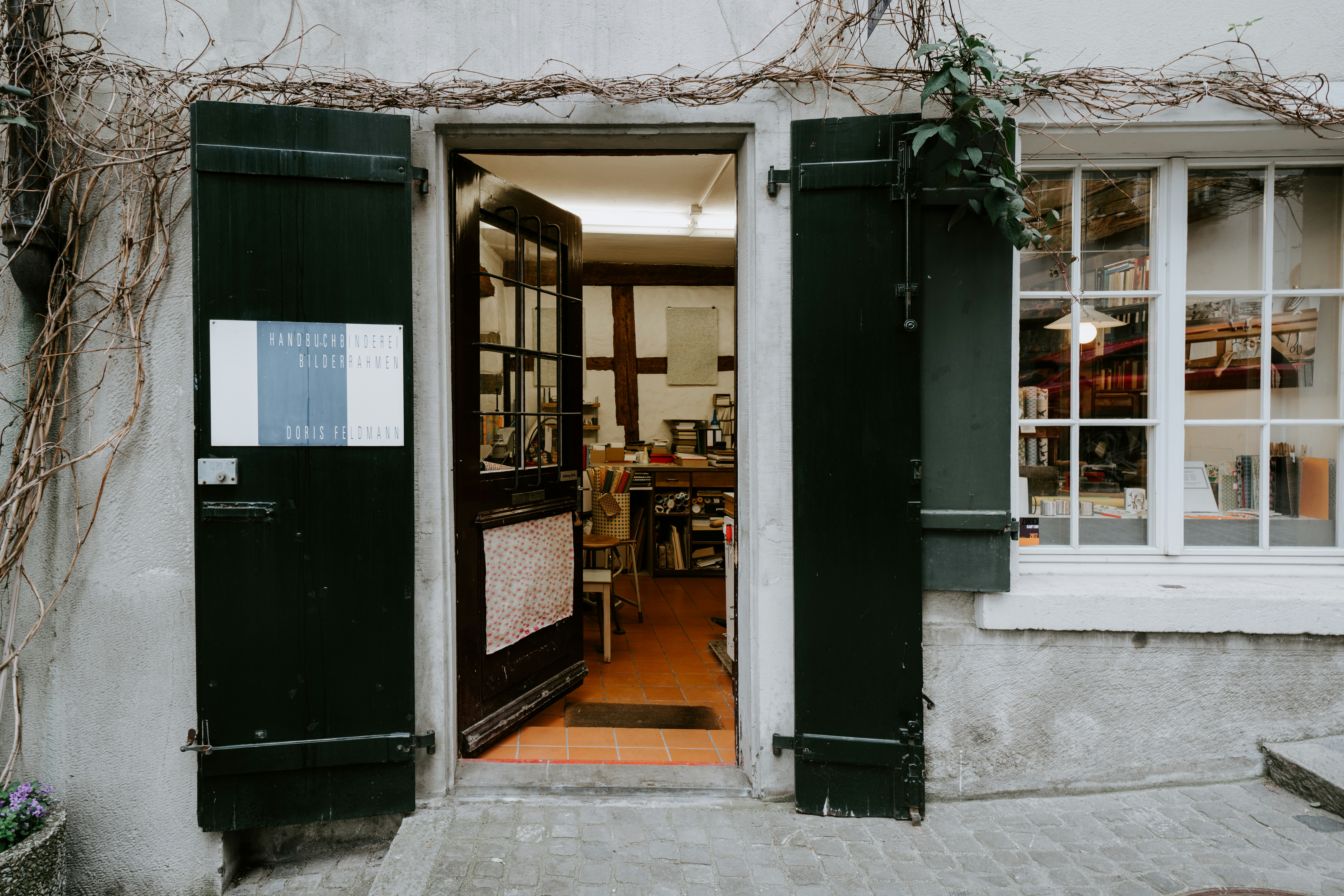 brown wooden door small business