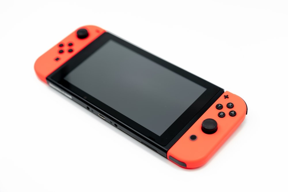 red Nintendo Switch
