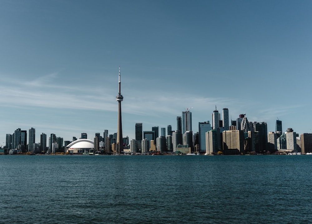 buildings beside ocean