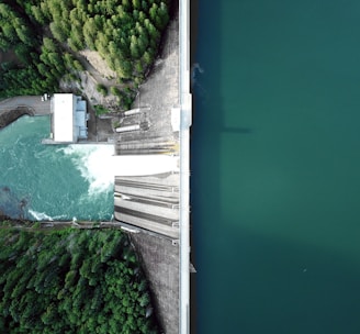 aerial photography of body of water