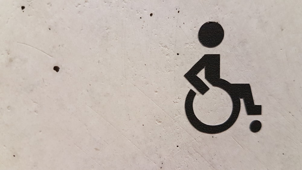 Sinalização para cadeira de rodas
