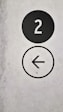 elevator indicator at 2