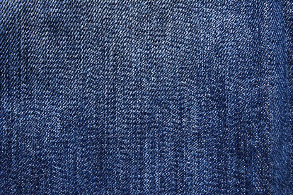 blue denim textile