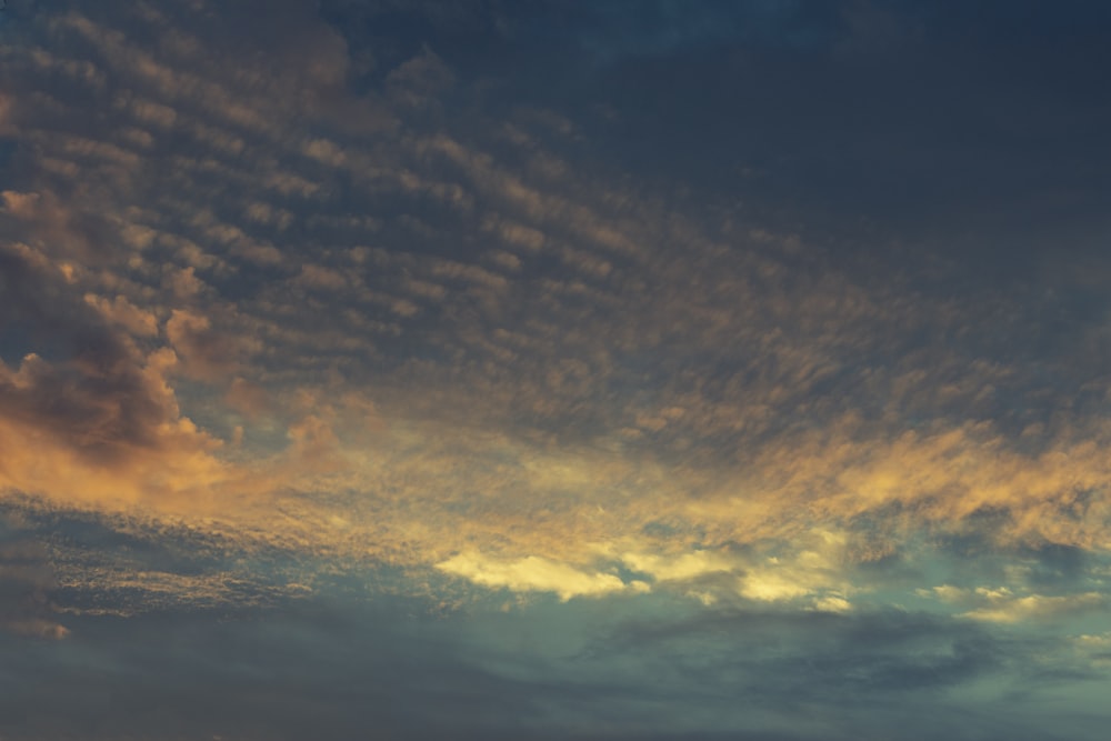 high angle photography of clouds during daytime