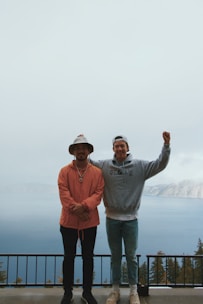 unknown persons standing outdoors